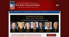 Desktop Screenshot of njspeakersseries.org